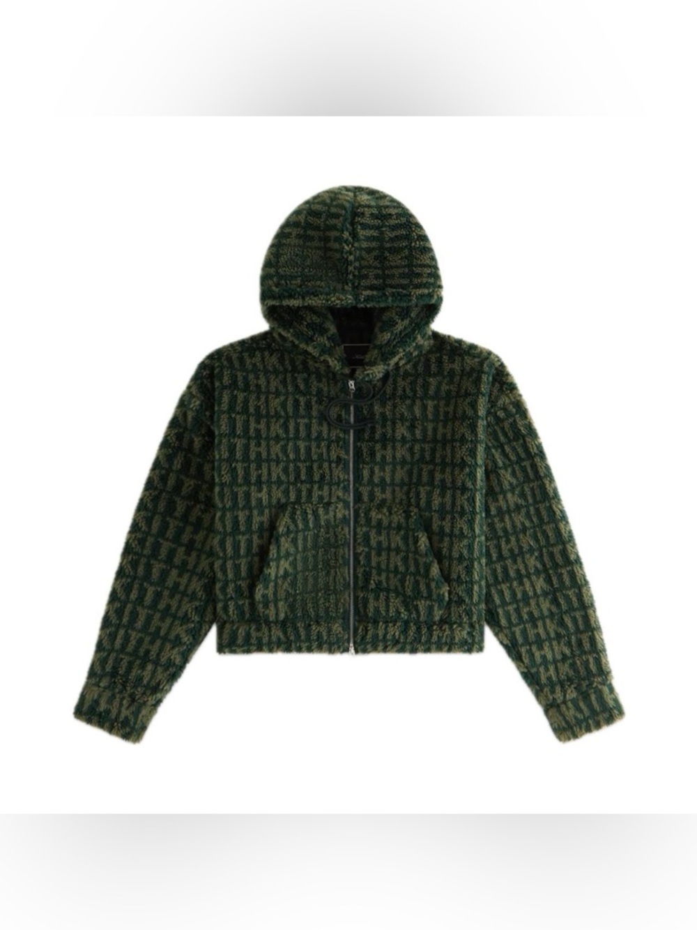 Kith Women Sylas Sherpa Monogram Zip Hoodie - Picture 2 of 5